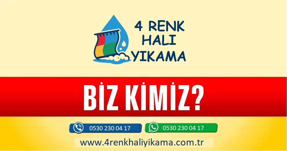  4 Renk Halı Yıkama Hakkımızda