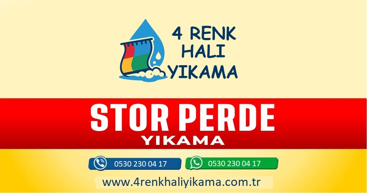 Stor Perde Yıkama